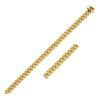 14k Yellow Gold Miami Cuban Semi Solid Chain (5.50 mm)