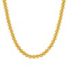 14k Yellow Gold Bead Chain (8mm)