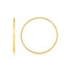 Endless Hoop Style Earrings in 14K Yellow Gold(1.2x30mm)