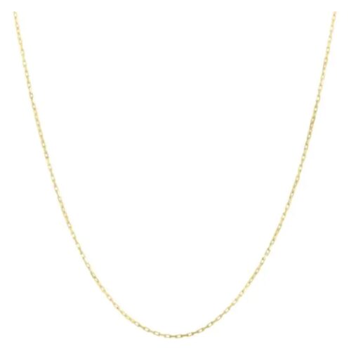 14k Yellow Gold French Cable Chain (1.3 mm)