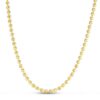 Moon Cut Bead Chain in 14k Yellow Gold (4.00 mm)