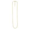 Endless Adjustable Cable Chain in 14k Yellow Gold (1.70 mm)