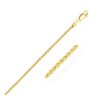 14k Yellow Gold Round Wheat Chain (2.1 mm)