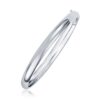 Classic Bangle in 14k White Gold (5.00 mm)