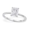 1 1/2 Carat Radiant Lab Grown IGI G/VS1 Diamond Solitaire Ring in 10K White Gold