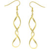 Golden Twist Earrings