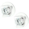 Brilliant Set Cubic Zirconia Earrings