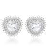 Halo Heart Earrings