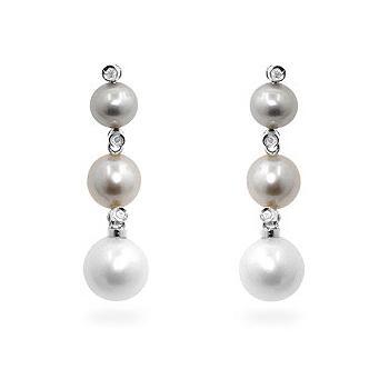 Multicolor Pearl Earrings