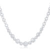 Graduated Cubic Zirconia Necklace