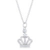 Tabitha 0.5 ct Crown Pendant