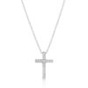 Cubic Zirconia Bling Cross Pendant