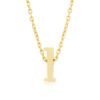 Golden Initial L Pendant