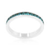 Stylish Stackables with Turquoise Crystal Ring