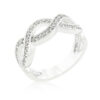 Cubic Zirconia Infinity Band