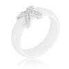 Modern Classic X Ring – White